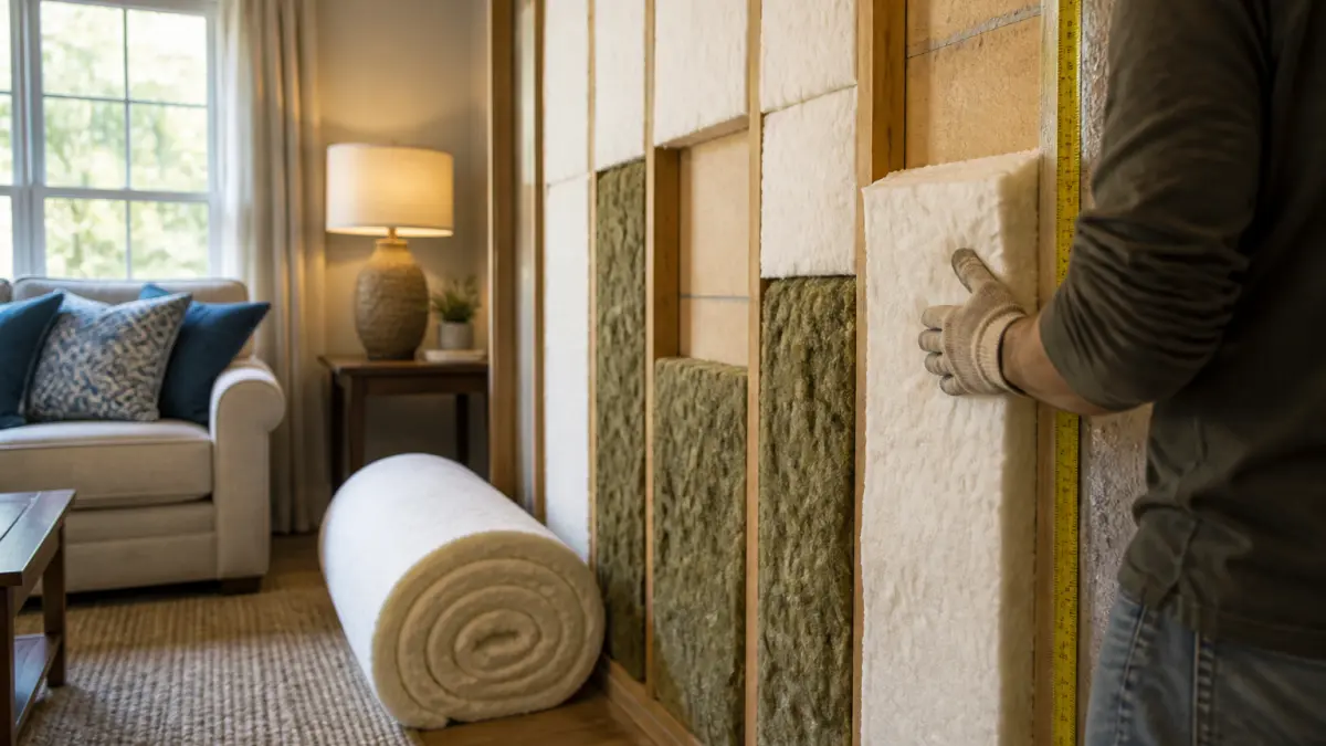 Isolation thermique des murs interieurs : quelle epaisseur et quel R choisir ?