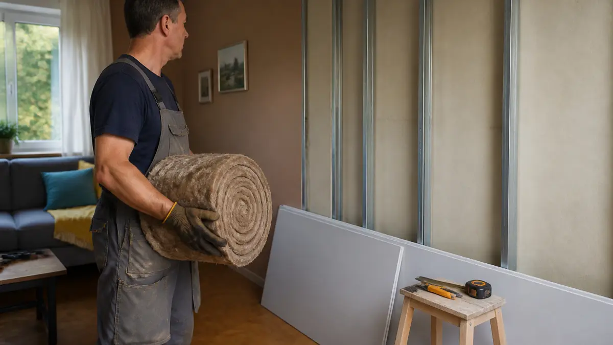 Comment isoler un mur interieur soi-meme : etapes et materiaux