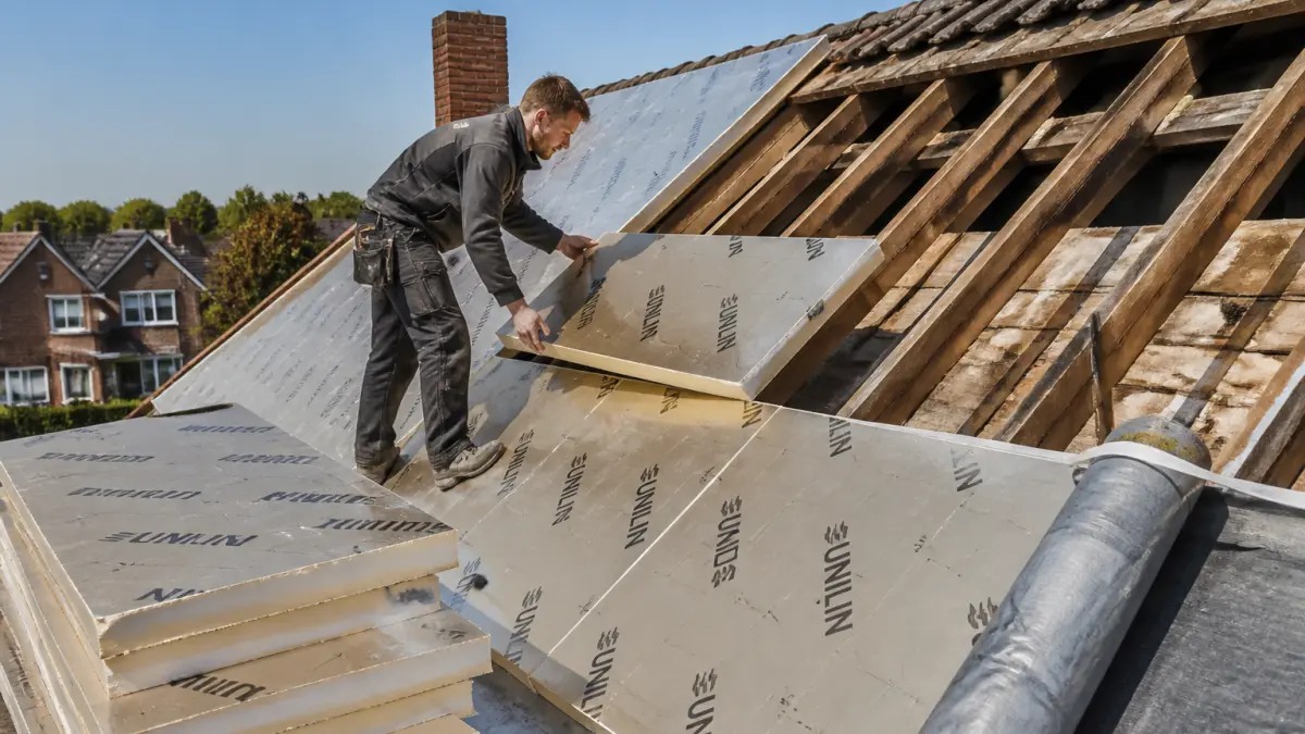 Isolation thermique pour toiture : sarking, toiture-terrasse et combles