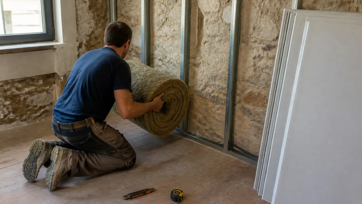 Isolation thermique murale interieure : plaques, rouleaux ou soufflage ?
