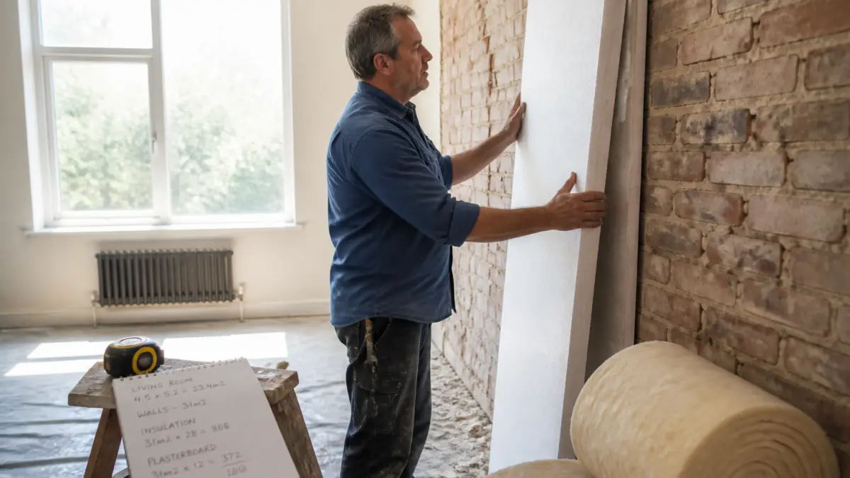 Isolation mur interieur : prix au m2 selon le produit et la pose