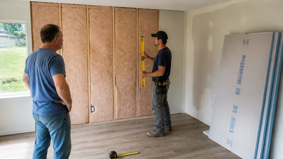 Prix de l'isolation mur interieur : estimation selon surface et materiau