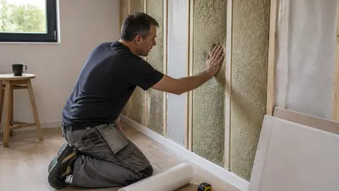 Meilleure isolation thermique des murs par l'intérieur : matériaux classés par performance